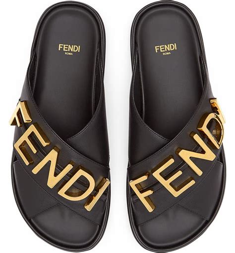 fendi marine orseto bow slides|FENDI Sandals for Women .